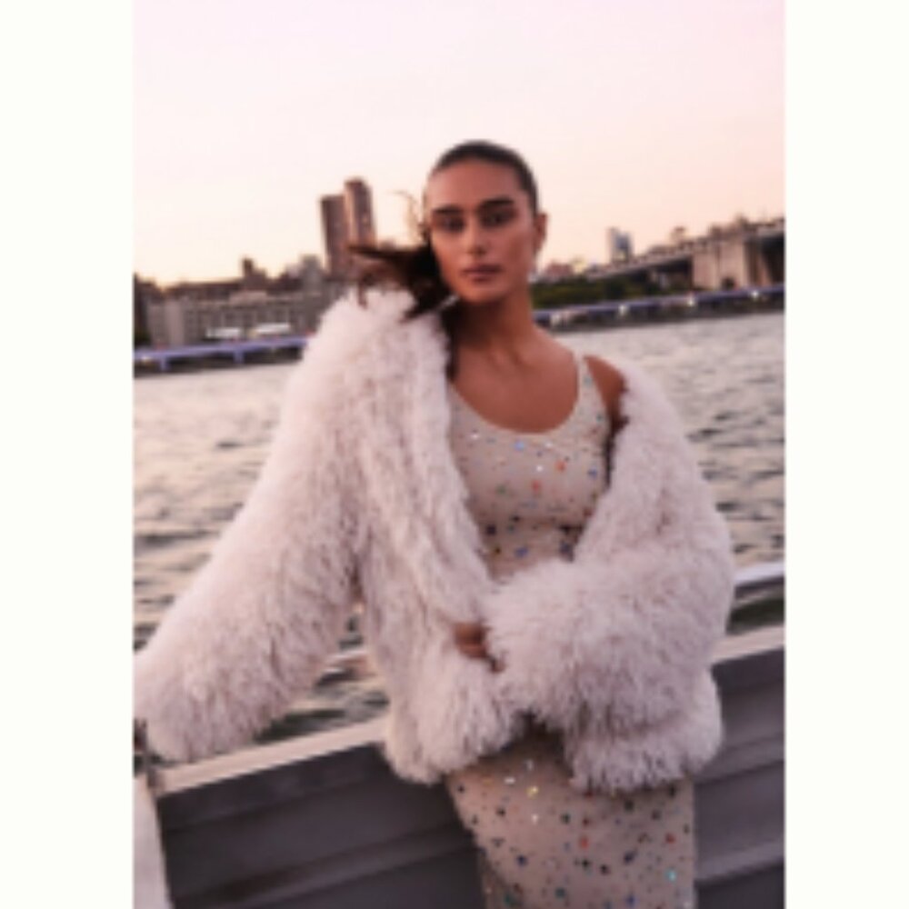 Brand New Daily Practice by Anthropologie Faux- Fur Jacket